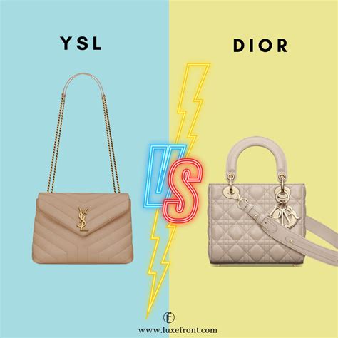 which is better ysl or dior|YSL vs Dior bag.